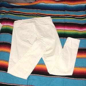 Hollister White skinny Jeans